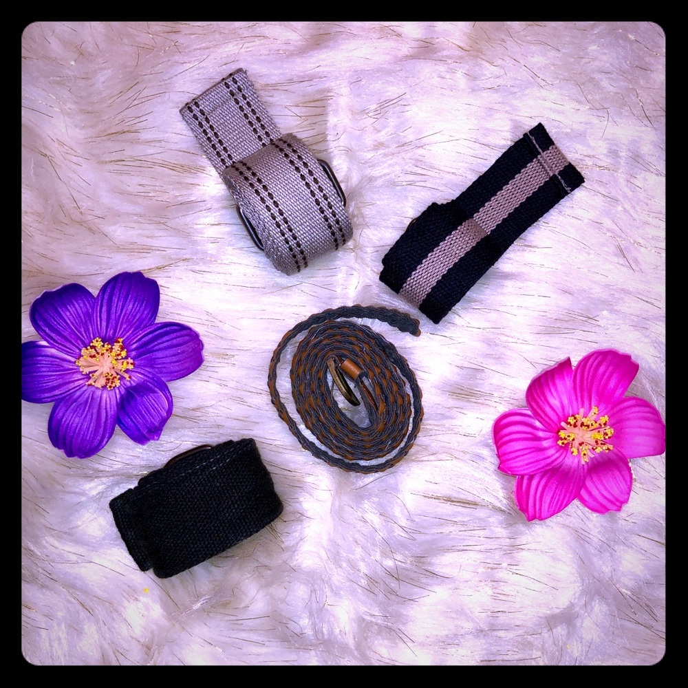 4 boys belts! Mix & match or add on all 4 for $12